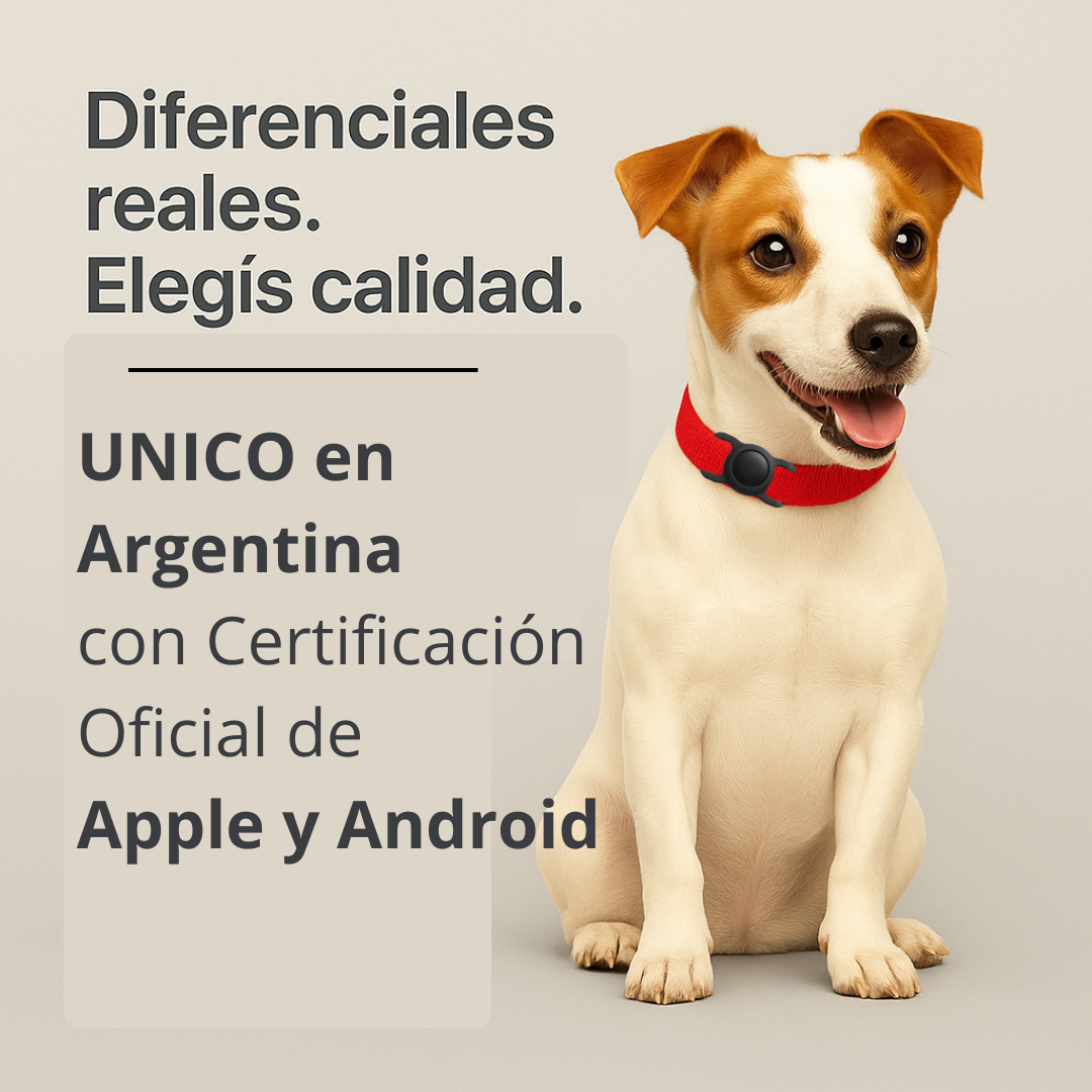 Rastreador Tipo GPS Para Mascotas.            |          Compatible Con Android y Apple