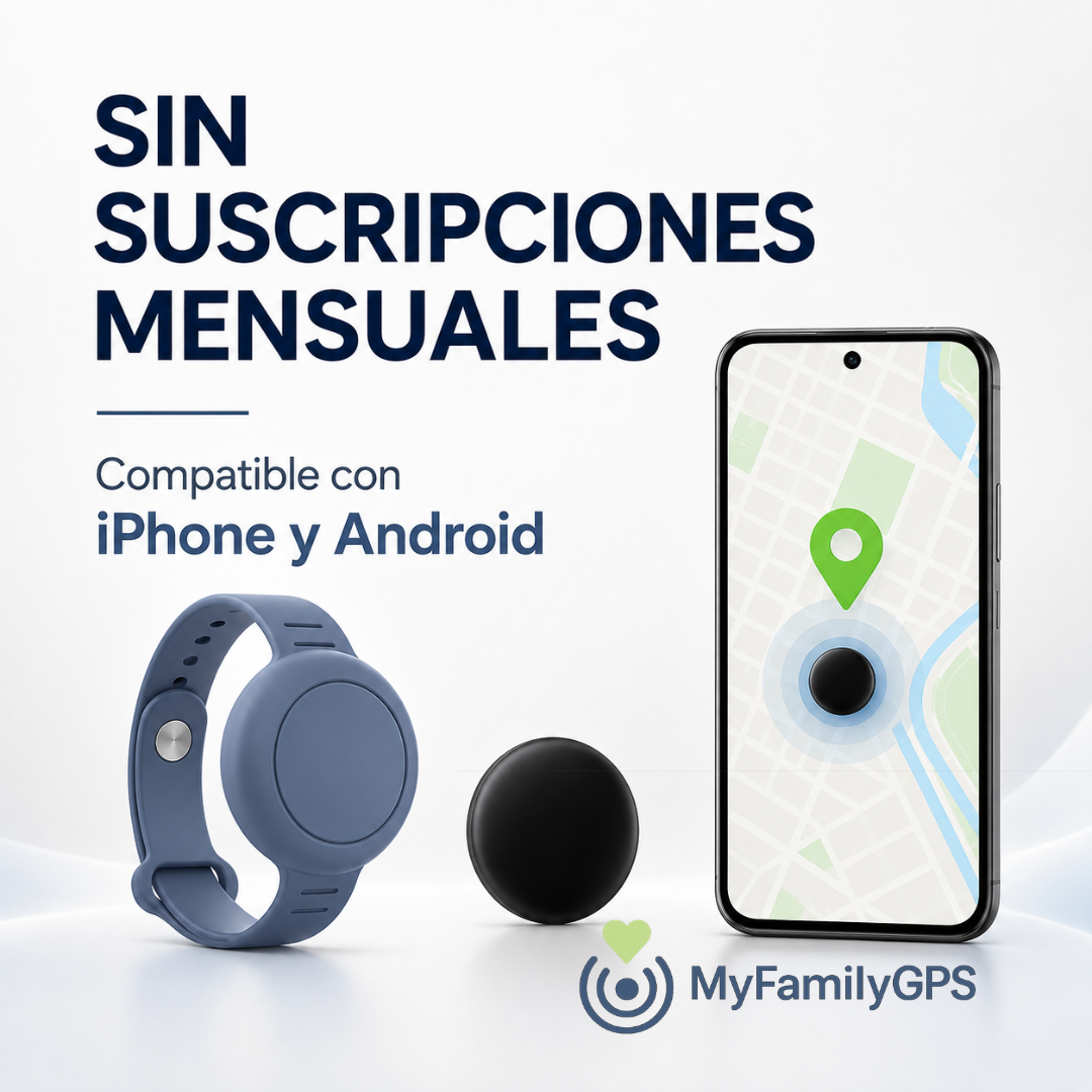 Pulsera Rastreador Tipo GPS para Niños – Compatible con iPhone y Android