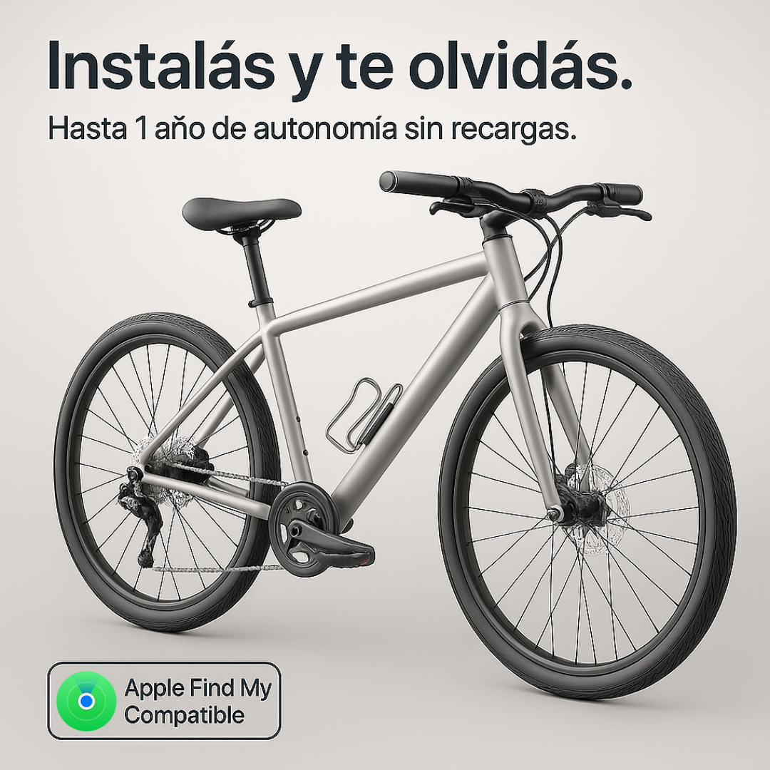 Rastreador GPS para Bicicletas – Apple Find My