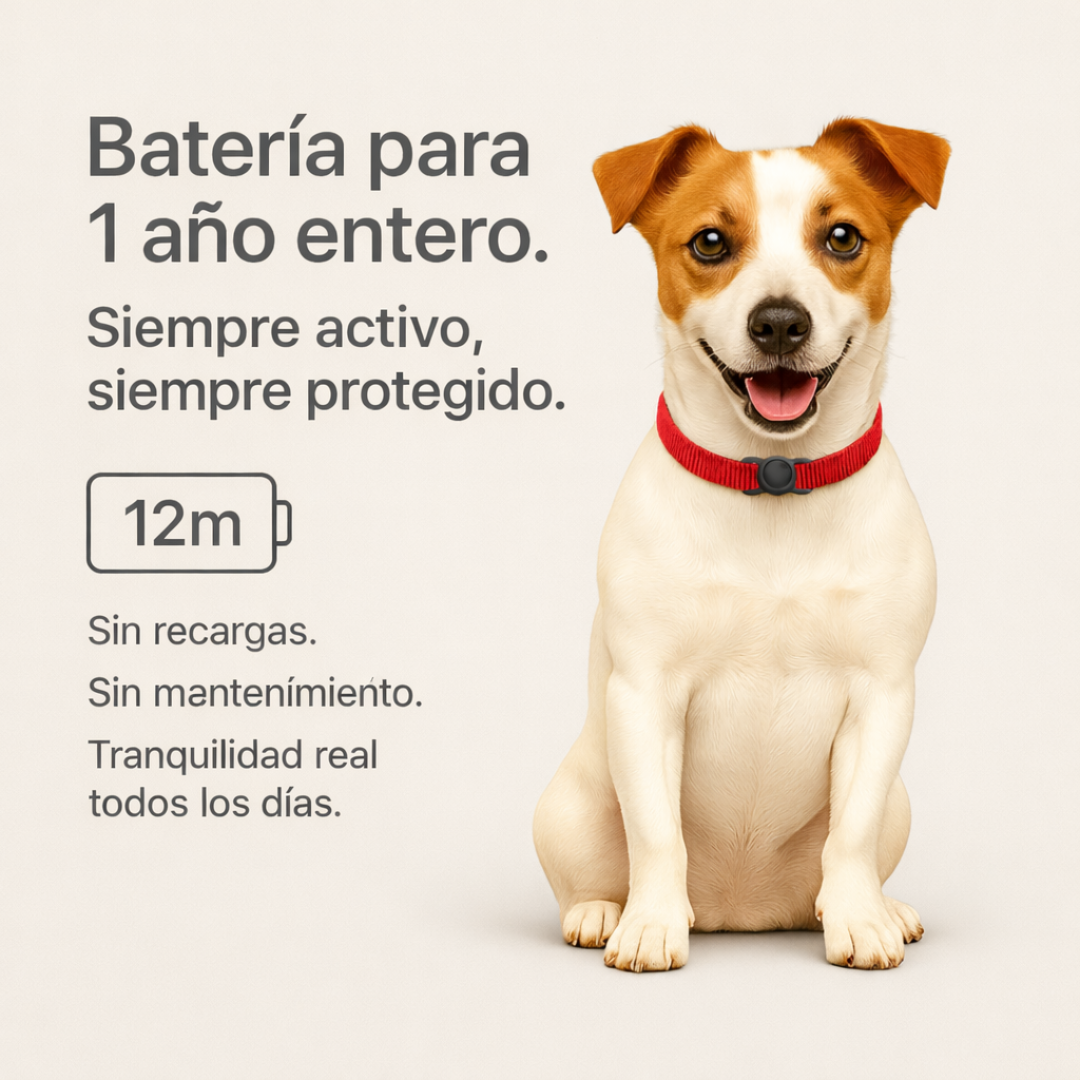 Rastreador Tipo GPS Para Mascotas.            |          Compatible Con Android y Apple