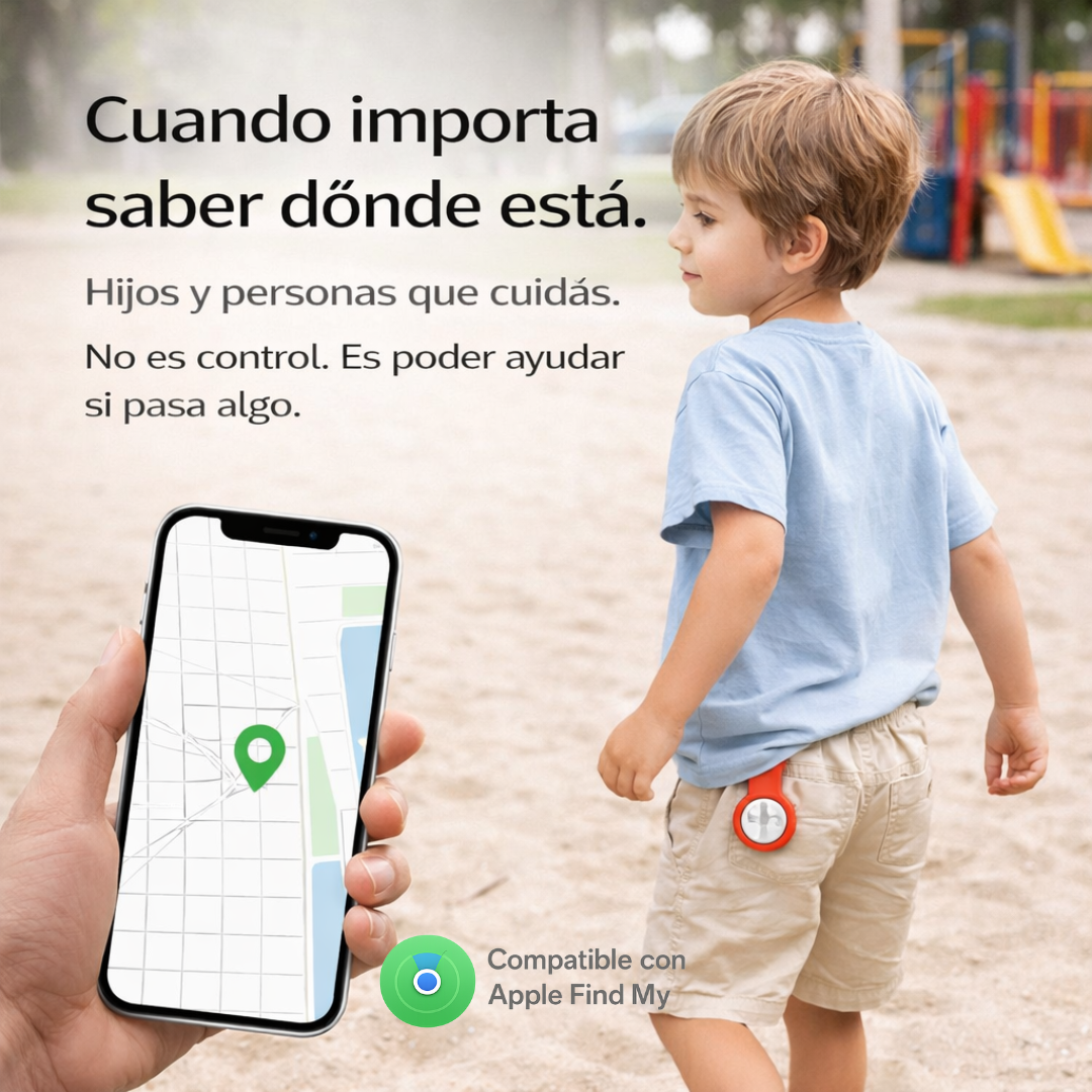 Rastreador GPS Personal – Apple Find My