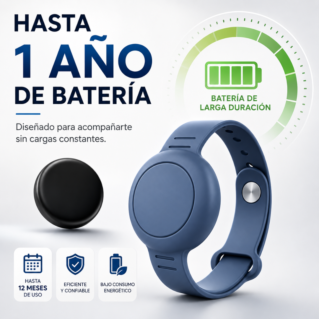 Pulsera Rastreador Tipo GPS para Niños – Compatible con iPhone y Android