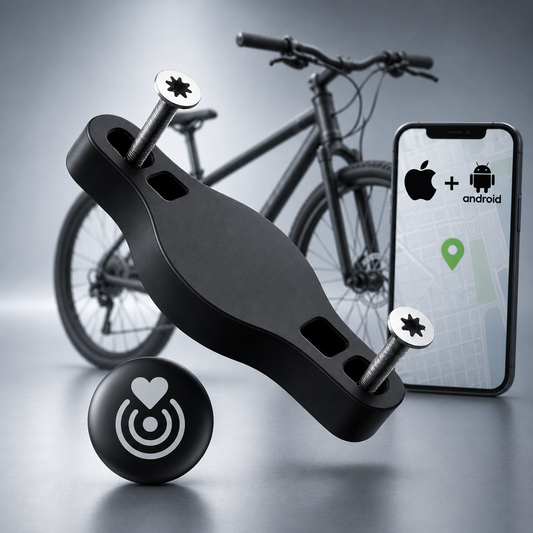 Rastreador Tipo GPS Para Bicicletas.          |             Compatible con Android y Apple
