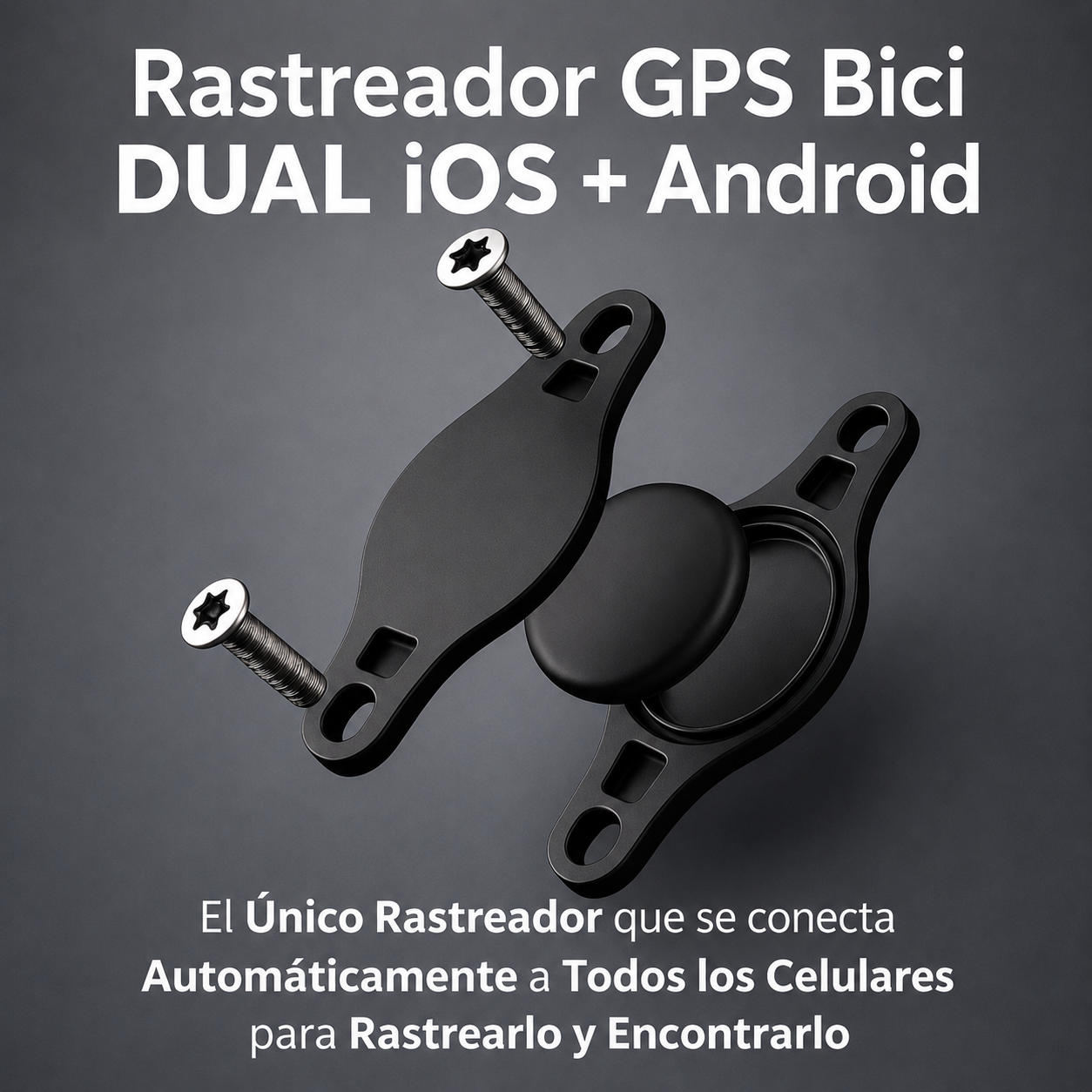 Rastreador Tipo GPS Para Bicicletas.          |             Compatible con Android y Apple