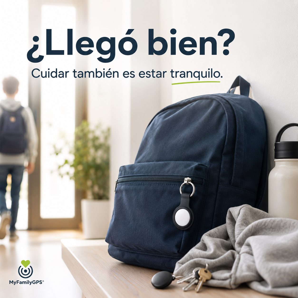 Rastreador Tipo GPS para Objetos Personales.       |     Compatible con Android y Apple