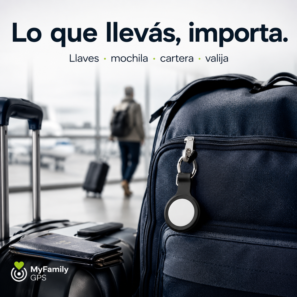Rastreador Tipo GPS para Objetos Personales.       |     Compatible con Android y Apple
